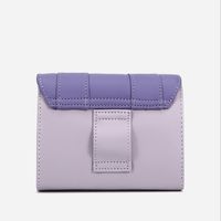 Women's Medium Pu Leather Color Block Streetwear Magnetic Buckle Crossbody Bag main image 3