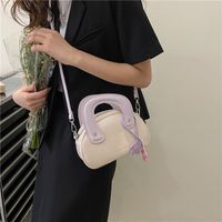 Women's Small Pu Leather Flower Cute Zipper Handbag main image 3