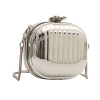 Women's Mini Arylic Solid Color Elegant Vintage Style Square Lock Clasp Shoulder Bag sku image 6