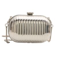 Women's Mini Arylic Solid Color Elegant Vintage Style Square Lock Clasp Shoulder Bag sku image 4
