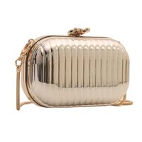Women's Mini Arylic Solid Color Elegant Vintage Style Square Lock Clasp Shoulder Bag sku image 3