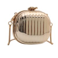 Women's Mini Arylic Solid Color Elegant Vintage Style Square Lock Clasp Shoulder Bag sku image 5