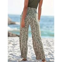 Women's Daily Beach Vacation Printing Ankle-Length Casual Pants main image 5
