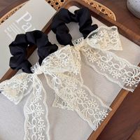Women's Princess French Style Modern Style Bow Knot Cloth Lace Hair Tie main image 1