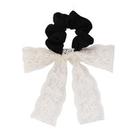 Women's Princess French Style Modern Style Bow Knot Cloth Lace Hair Tie sku image 1