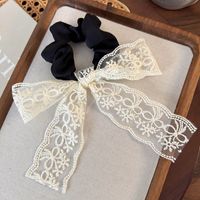 Women's Princess French Style Modern Style Bow Knot Cloth Lace Hair Tie main image 7
