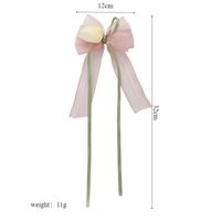 Women's Fairy Style Princess Cute Flower Bow Knot Cloth Hair Clip main image 2