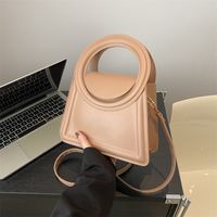 Women's Medium Pu Leather Solid Color Classic Style Flip Cover Crossbody Bag main image 6