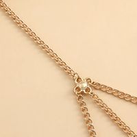 IG Style Simple Style Human Round Alloy Chain Women's Leg Chain main image 4