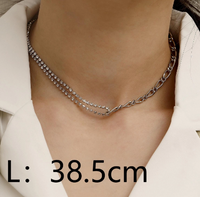 Kupfer Einfacher Stil Pendeln Quadrat Halskette main image 2
