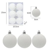 Christmas Christmas Solid Color Plastic Party Hanging Ornaments Decorative Props sku image 10