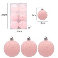 Christmas Christmas Solid Color Plastic Party Hanging Ornaments Decorative Props main image 3