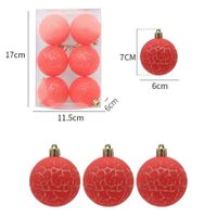 Christmas Christmas Solid Color Plastic Party Hanging Ornaments Decorative Props sku image 1