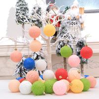 Christmas Christmas Solid Color Plastic Party Hanging Ornaments Decorative Props main image 9