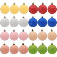 Christmas Christmas Solid Color Plastic Party Hanging Ornaments Decorative Props main image 8