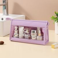 Casual Solid Color Pu Leather Storage Bag sku image 4