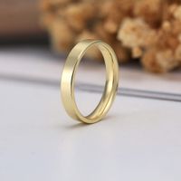 Sterling Silver IG Style Japanese Style Simple Style Plating Geometric Solid Color Rings main image 7