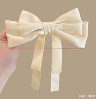 Women's Simple Style Classic Style Bow Knot Cloth Hair Clip main image 2