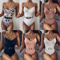 Women's Basic Modern Style Solid Color 1 Piece One Piece Swimwear main image 6