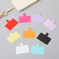 Casual Simple Style Square Tpu Mobile Phone Chain main image 1