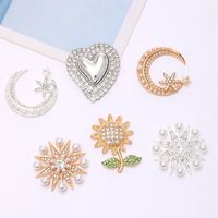 1 Piece Alloy Star Heart Shape Flower Pendant main image 6