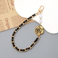 Sweet Flower Alloy Chain Keychain sku image 7