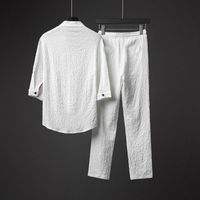 Men's Solid Color Pants Sets Men's Clothing main image 4