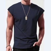 Men's Solid Color T-shirt Men's Clothing main image 1