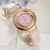 Elegant Geometric Buckle Quartz Women's Watches sku image 1