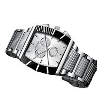 Business Geometric Single Folding Buckle Quartz Men's Watches main image 2