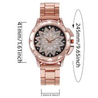 Business Flower Buckle Quartz Women's Watches main image 4