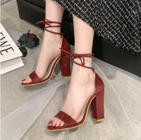 Women's Vintage Style Solid Color Round Toe Open Toe Ankle Strap Sandals main image 5