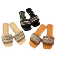 Women's Casual Solid Color Open Toe Slides Slippers main image 2