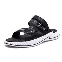 Men's Basic Solid Color Open Toe Casual Sandals main image 2