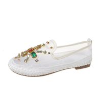 Women's Commute Solid Color Round Toe Flats sku image 1