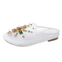 Women's Commute Solid Color Round Toe Flats sku image 13