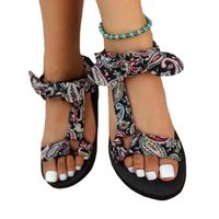 Women's Vacation Solid Color Leopard Open Toe Beach Sandals main image 2