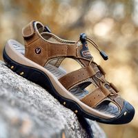 Men's Sports Solid Color Round Toe Open Toe Casual Sandals main image 3