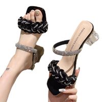 Women's Elegant Geometric Open Toe Ankle Strap Sandals main image 2