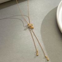 Elegant Simple Style Cross Zinc Alloy Women's Pendant Necklace 1 Piece main image 4