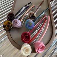 Women's IG Style Sweet Flower Acetic Acid Sheets Hair Clip main image 4