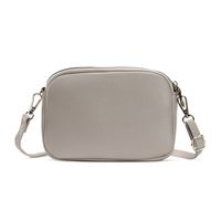 Women's Small Pu Leather Solid Color Classic Style Flip Cover Crossbody Bag Shoulder Bag main image 4