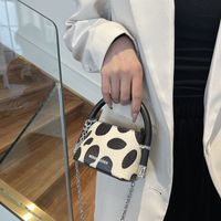 Frau Mini Pu-Leder Wolken Marmor Strassenmode Reißverschluss Handtasche main image 8