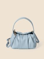Women's Small Pu Leather Solid Color Elegant Magnetic Buckle Handbag sku image 2