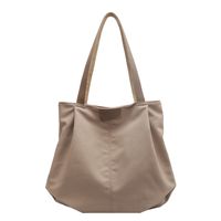 Women's Large Nylon Solid Color Classic Style Square Zipper Underarm Bag main image 2