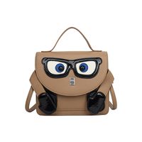 Women's Small Pu Leather Cartoon Character Streetwear Lock Clasp Crossbody Bag sku image 1