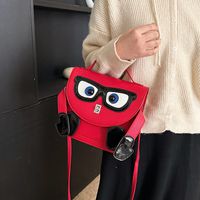 Women's Small Pu Leather Cartoon Character Streetwear Lock Clasp Crossbody Bag main image 6