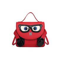 Women's Small Pu Leather Cartoon Character Streetwear Lock Clasp Crossbody Bag sku image 3