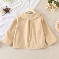 Simple Style Bow Knot Big Bow Cotton Cotton Blend Girls Dresses main image 4