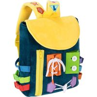 Water Repellent 6-Inch Geometric Daily Kids Backpack sku image 1